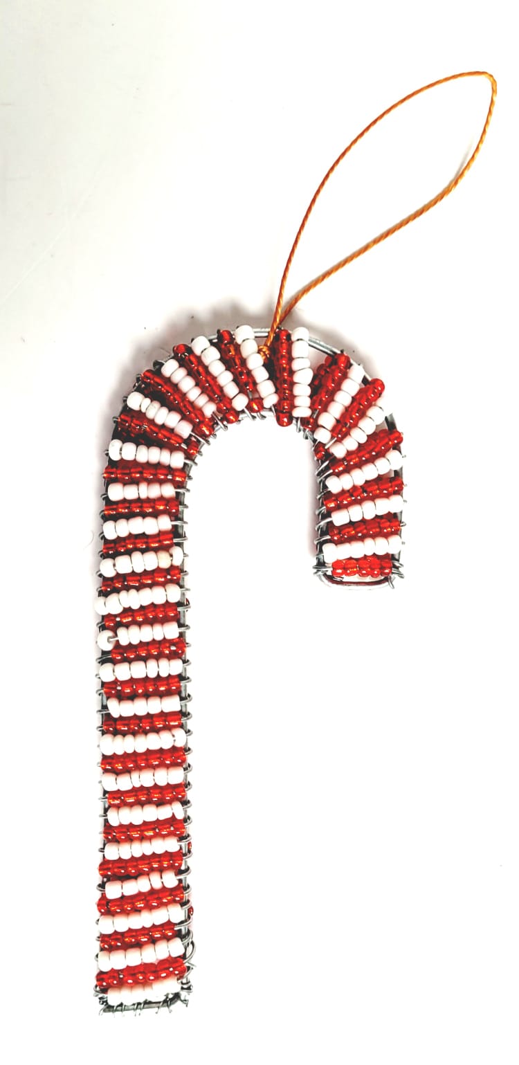 #9622 Tree, #9616 Snowflake, #9556 Candy Cane, #9617 Reindeer Merry Christmas Ornaments
