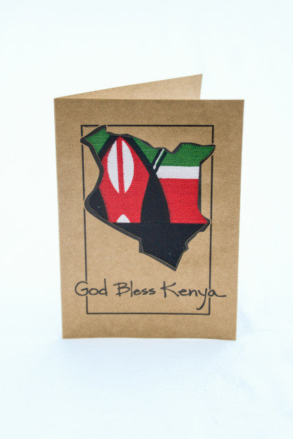 Card: #9130 Map of Kenya