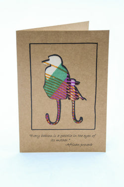 Card: #9102 Mother Baboon