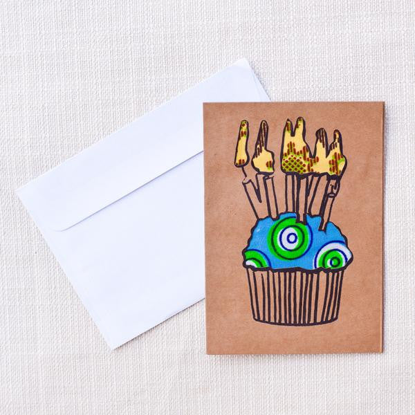 Card: #9115 Cupcake